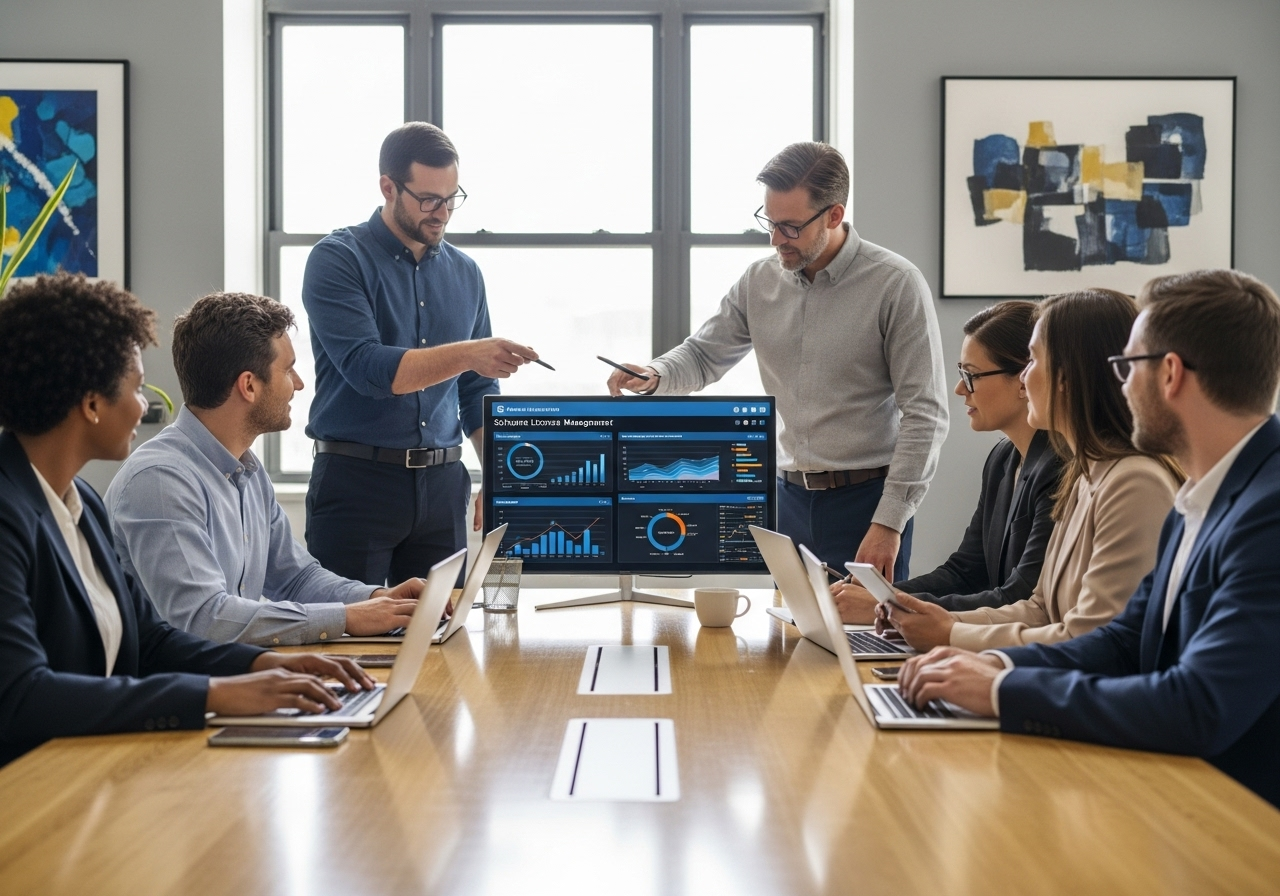 Business team collaboration