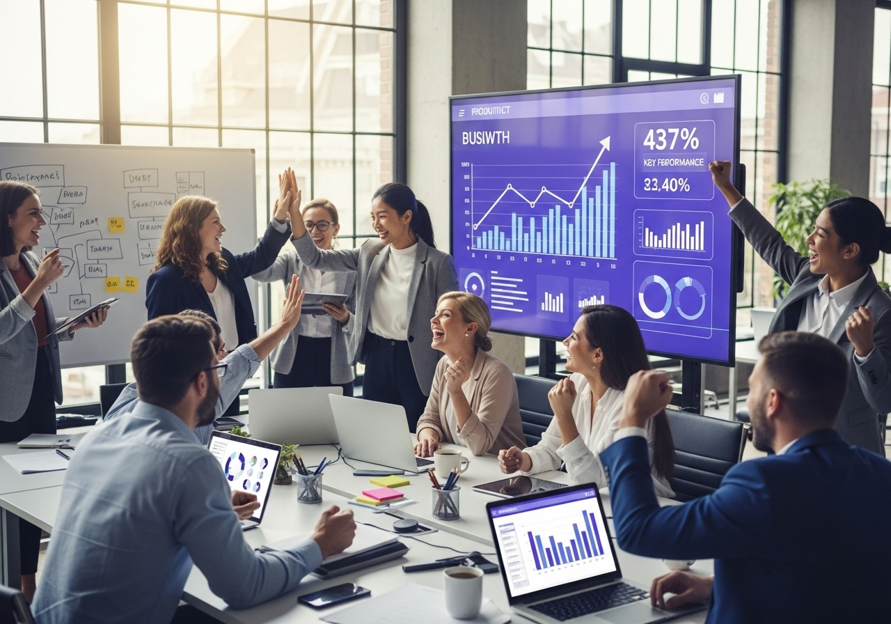 Corporate success and growth with SaaSGama